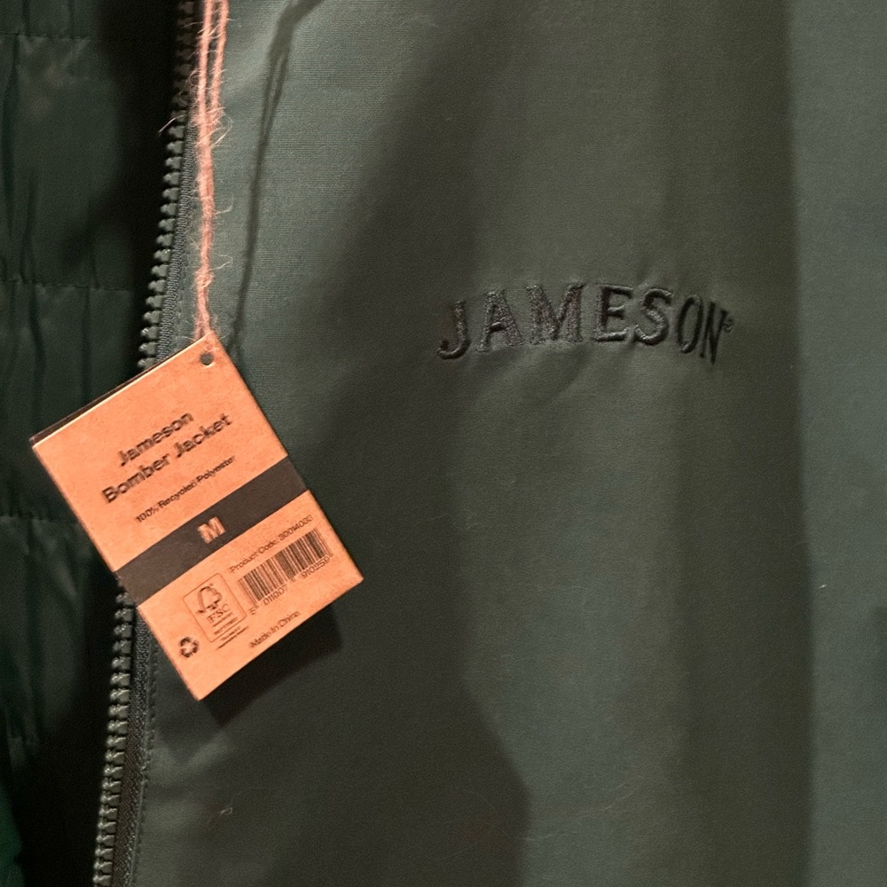 NEW WITH TAGS Jameson reversible bomber unisex jacket size Medium - Picture 2 of 6
